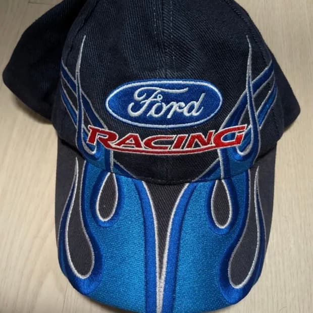 포드 레이싱 플레임 볼캡 Nascar Ford 