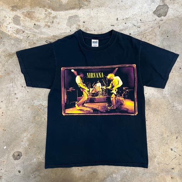 90s Nirvana 너바나 빈티지 티셔츠