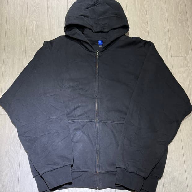 이지갭 후드집업 블랙 XL 새상품