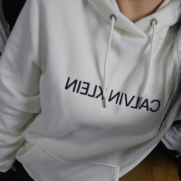 켈빈 양털 후드티