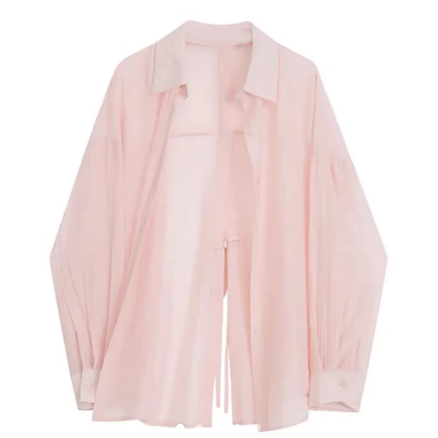 트위디야 핑크 셔츠 새상품