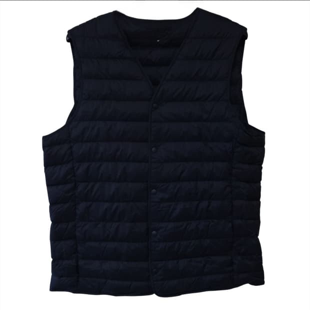 무신사 다운경량패딩조끼 100 -105 오리털