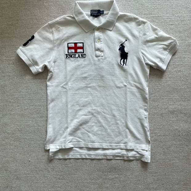 폴로 랄프로렌 빅포니 카라티 잉글랜드 화이트 #3