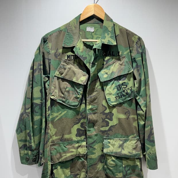 1969년도 오리지널 US Navy ERDL 카모 자켓 (S-R)