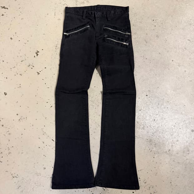 Bajra multi zip slim boots cut pants