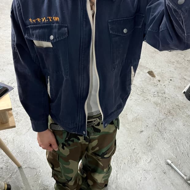 AITOZ fade work jacket