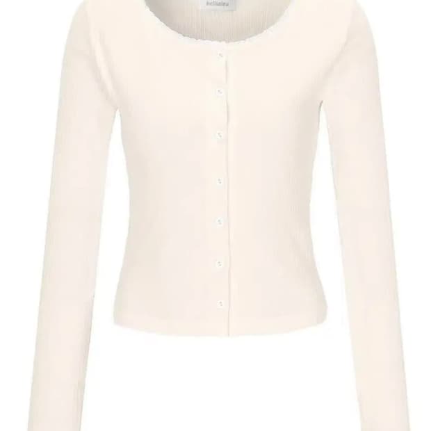 벨리아르X워니하우스 블룸 가디건 bloom cardigan 애프리콧