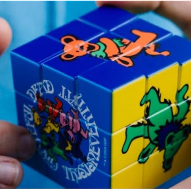 디스이즈네버댓 X 그레이트풀데드 콜라보 루믹큐브