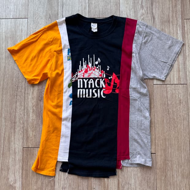 니들스 맛 패치워크 티셔츠 / XL