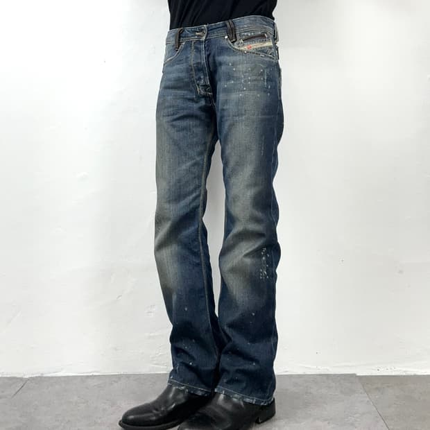 Diesel 2000s Onijo Straight Denim Pants