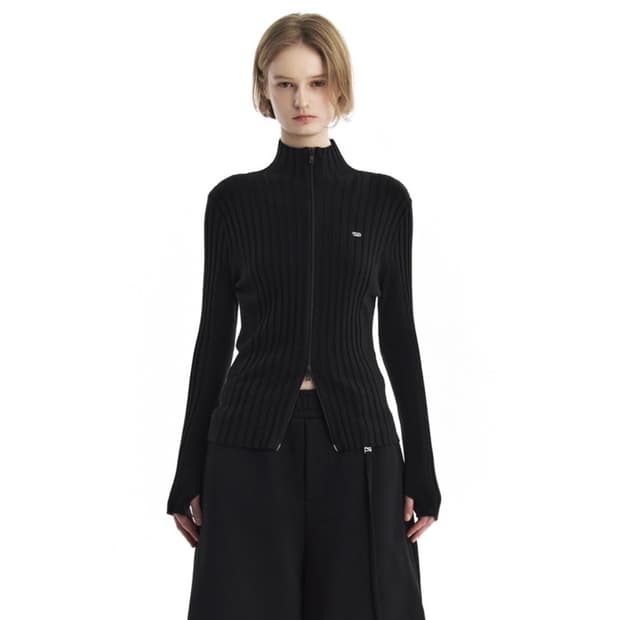 (거의새상품) 트리밍버드 TMB 신상 골지 니트 집업 가디건