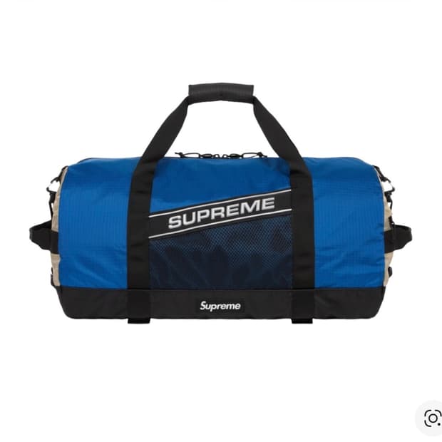 슈프림 블루 더플백 Supreme Duffle Bag Blue - 23F