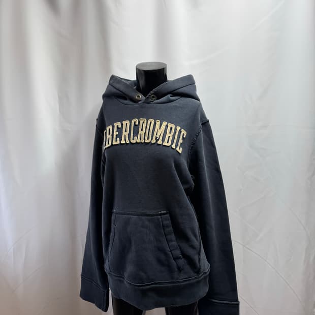 adercromdie / 빈티지 레터링 후드