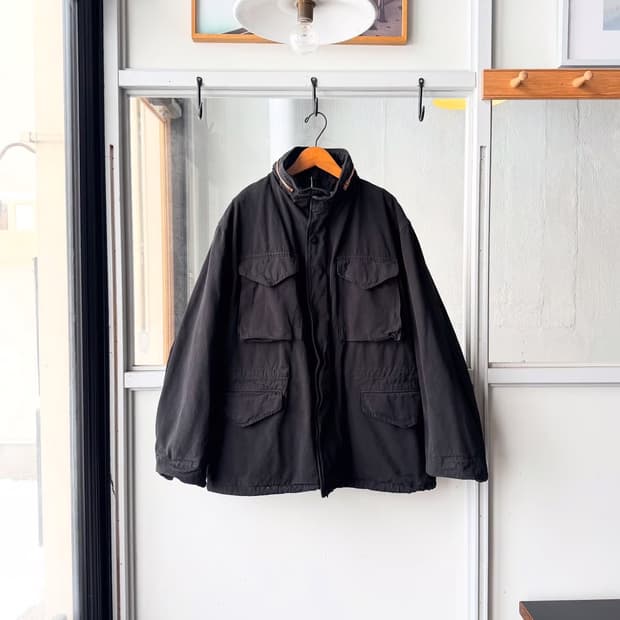 24aw comoli 코모리 가먼트다잉 m65 자켓 3