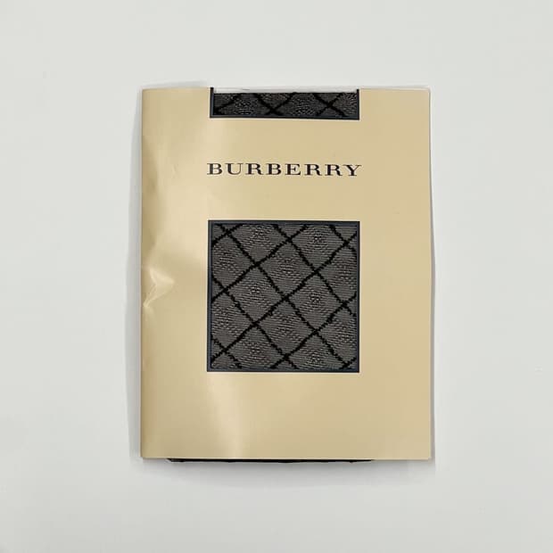 [새상품] burberry / 버버리 체크 스타킹 