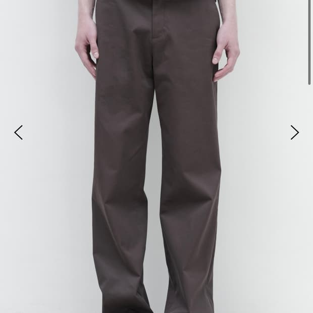 구매) les sin trouser (brown) 2 size
