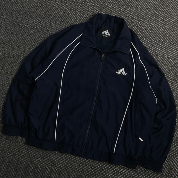 00s 아디다스 올드스쿨 박시핏 트랙 바람막이y 3956