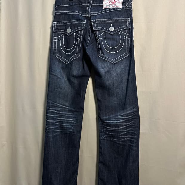 트루릴리젼 조이 워싱 부츠컷 데님 처분 