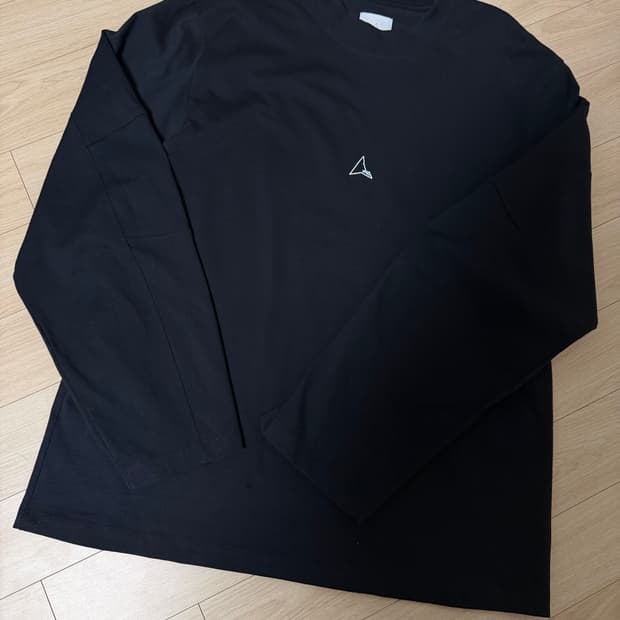 로아하이킹 roa hiking 블랙 긴팔 티셔츠 L