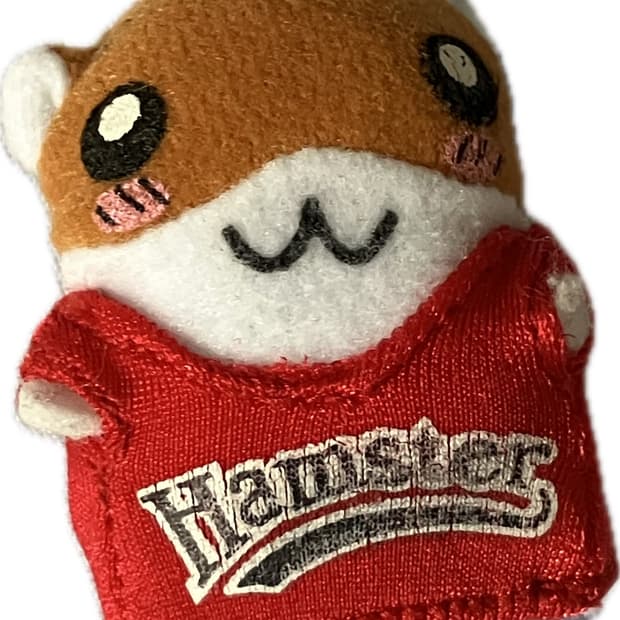 고전 햄스터클럽 농구복 인형 키링