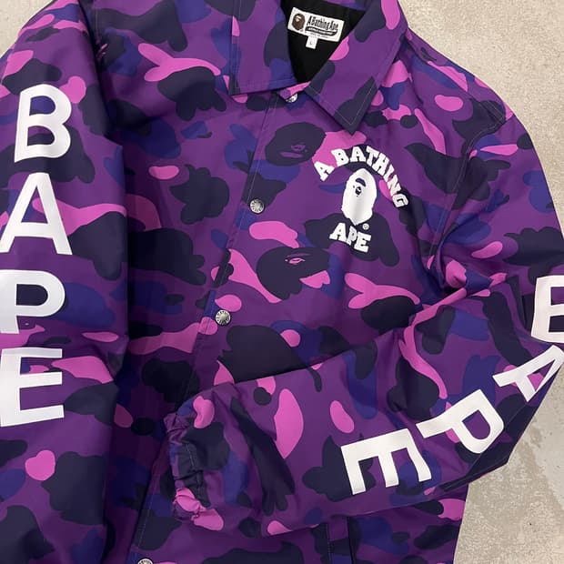 베이프 코치자켓 