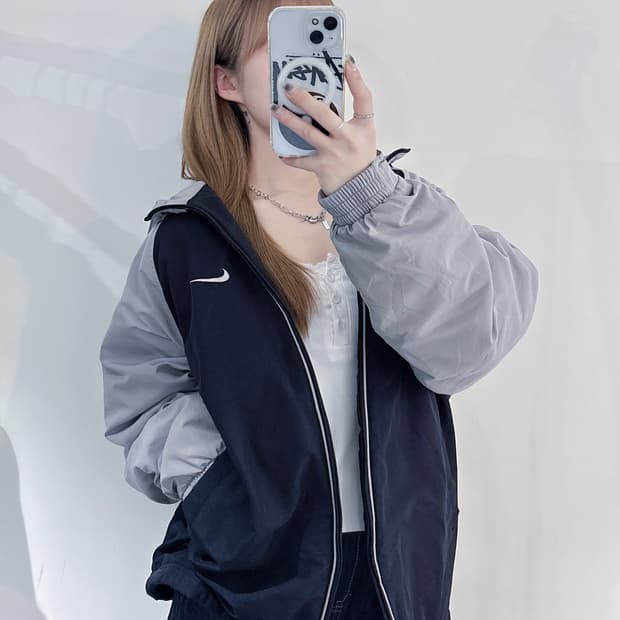 나이키 90‘s 베스킷볼 바람막이