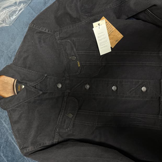 [M][구형] RRL LOT271 트러커 자켓 블랙