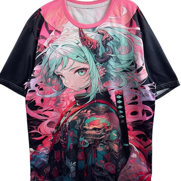 하츠네미쿠 풀프린팅 슬리브1434