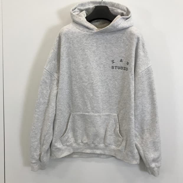아이앱스튜디오 10주년 후드 라이트그레이 [XXL]