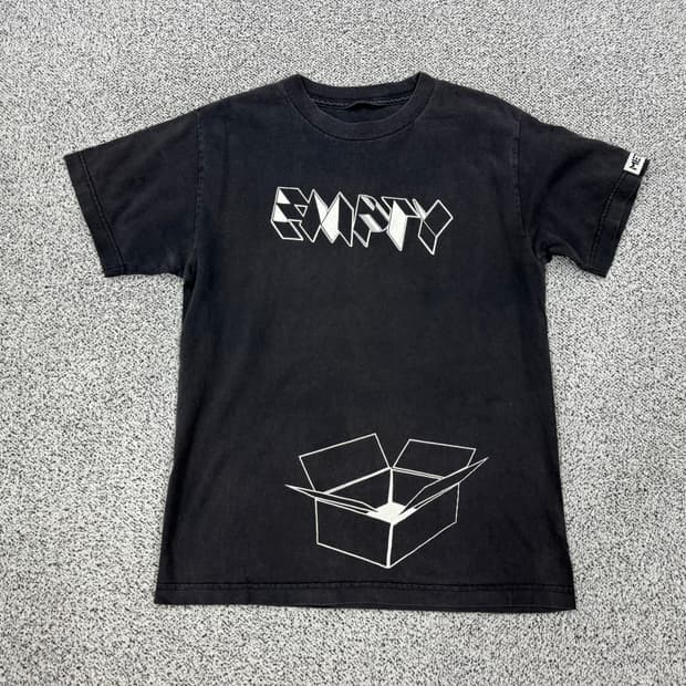 EMPTY 프린팅 반팔티