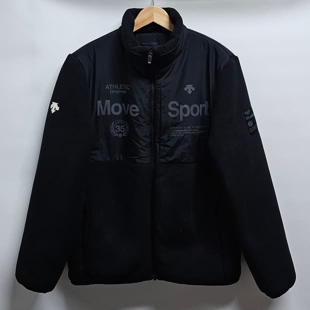 데상트 플리스 다운자켓 100