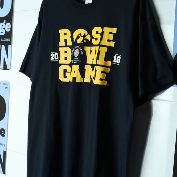 (XL-3XL) 길단 반팔 티셔츠 USA 블랙 미식축구-H33313