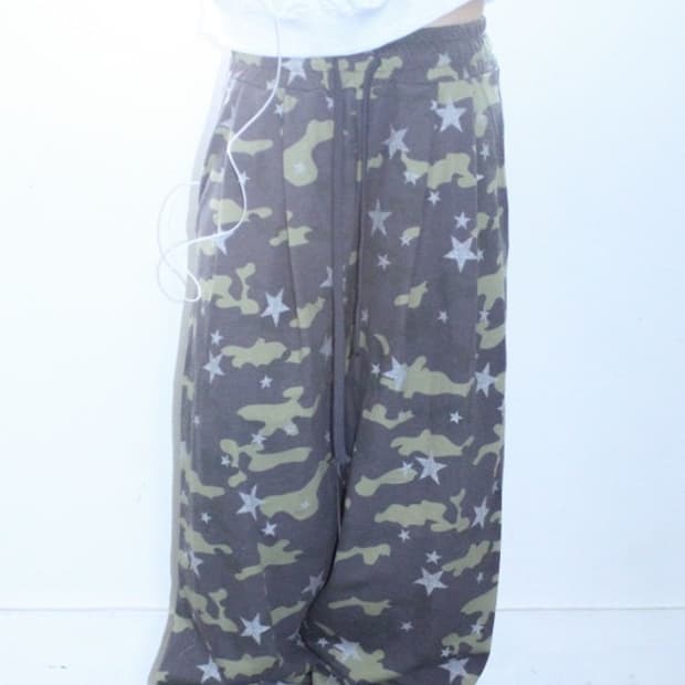 단종) 히피디피 스타 별 카모 팬츠 