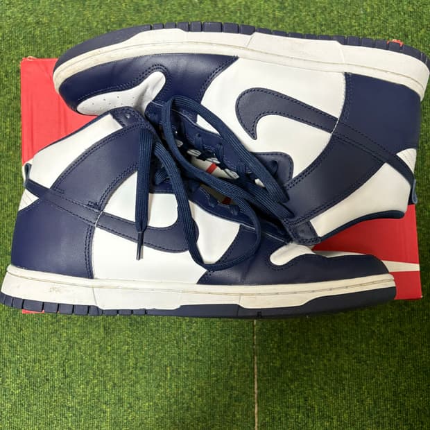 (285) 나이키 덩크하이 챔피언쉽 네이비