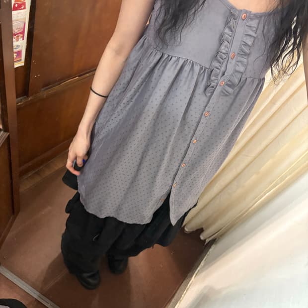 jpn vintage dot mini one-piece