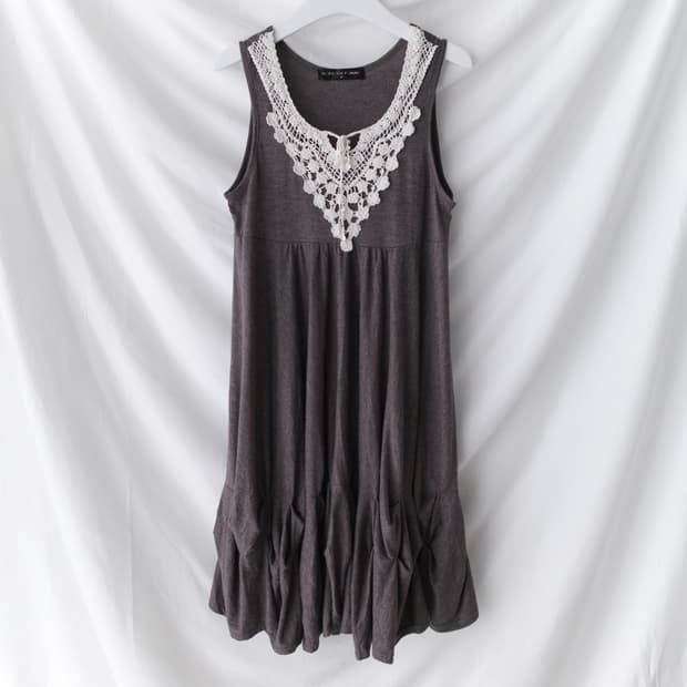 balloon crochet one-piece