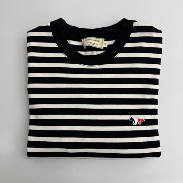 메종키츠네 롱슬리브 