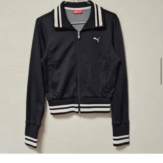 푸마 화이트포인트 블랙 져지