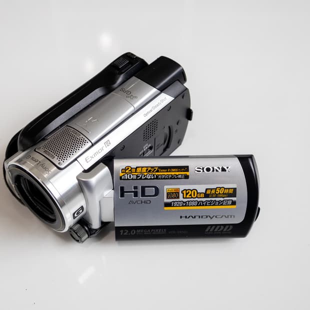 Sony HDR XR500V / 빈티지 디지털 캠코더