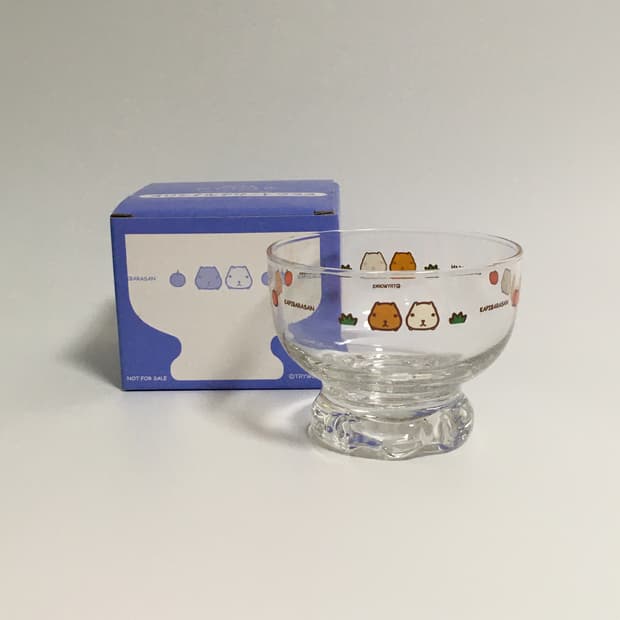 고전 카피바라 디저트 컵