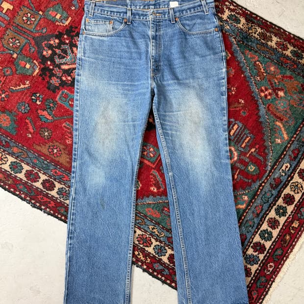 90's USA Made 빈티지 리바이스 517 오렌지탭 부츠컷