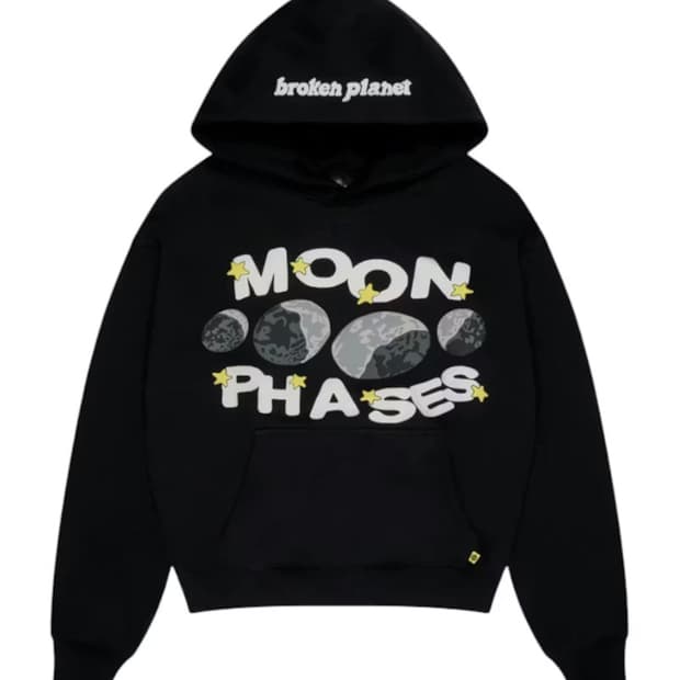 Broken Planet Moon Phases Hoodie