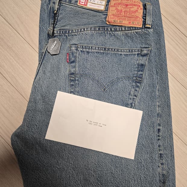 리바이스 Lvc 55501 블랙잭 32/32