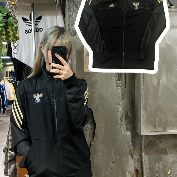 아디다스 트랙탑 블랙 95  #csz830