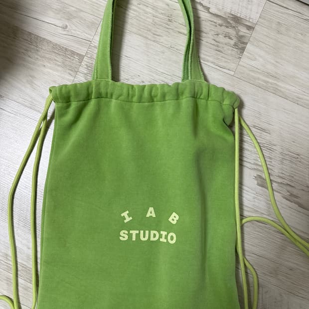 아이앱 스튜디오 피그먼트 가방 색 애플 그린