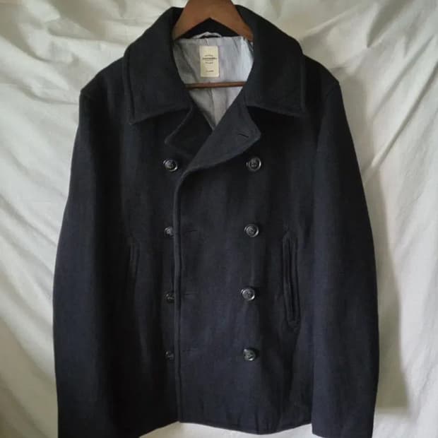 Harvard 울 피코트 네이비 XL 105