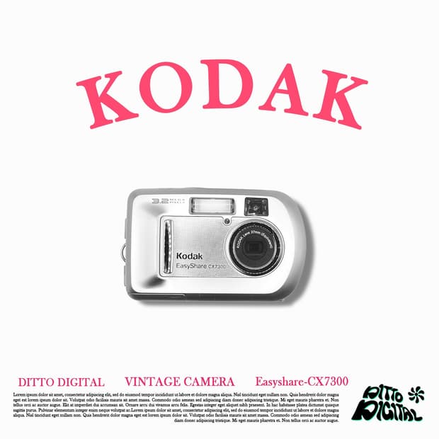 Kodak Easyshare Cx-7300디카 