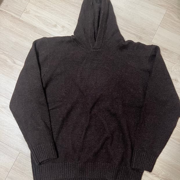 보세 후드 니트