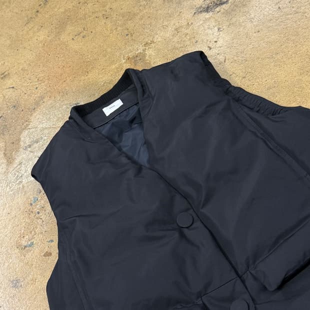 [정품] KUHO 퀼팅 조끼 블랙 b10