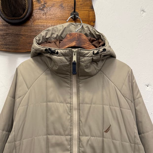 66) Nautica Hooded Quilted Padding Jacke